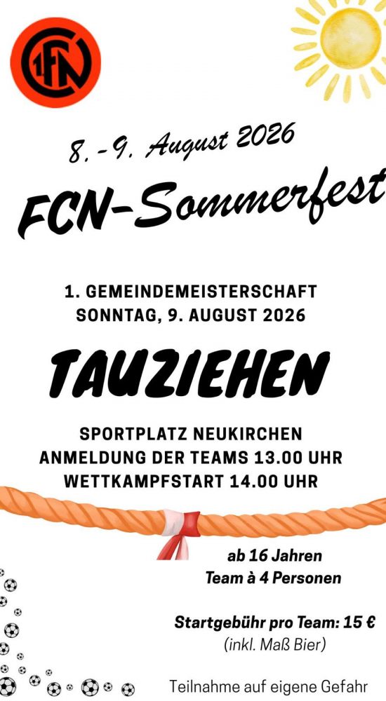 Plakat Tauziehen_Sommerfest 2026